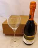 Ajándékcsomagok - Prosecco ajándékcsomag  2 pohárral | További információért kattintson! | Borkiegeszitok.hu